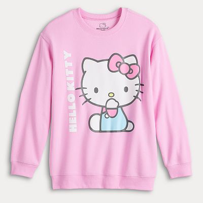 ♡Croco Kitty♡ Volume Sleeve Sweat Top Superbloom Crochet Long Sleeve Top - White | Levi's® US
