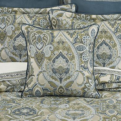 Five Queens Court Anzalone Tufted Round Decorative Throw Pillow