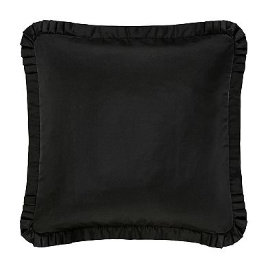 Five Queens Court Blythe Black & Gold Comforter Set or Euro Sham
