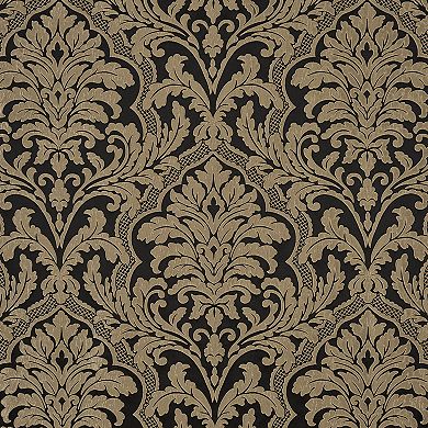 Five Queens Court Branson Black & Gold Comforter Set or Euro Sham