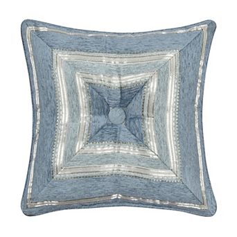 Five Queens Court Cesar 18" Square Decorative Throw Pillow