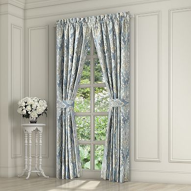 Five Queens Court Cesar Set of 2 Window Curtain Panels