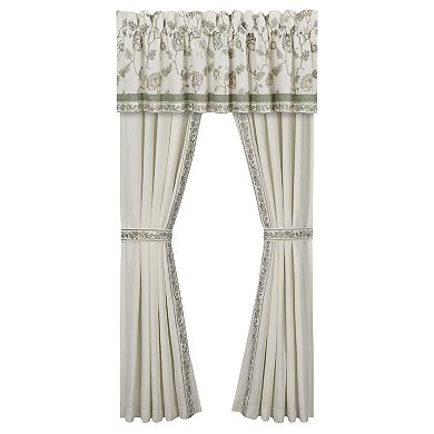 Five Queens Court Flaire Set of 2 Window Curtain Panels