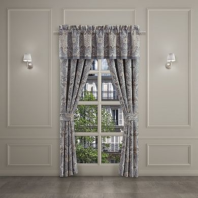 Five Queens Court Leonard Set of 2 Window Curtain Panels