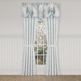Royal Court Bungalow 2 Window Curtain Panels or Valance