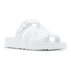 White madden girl sandals sales