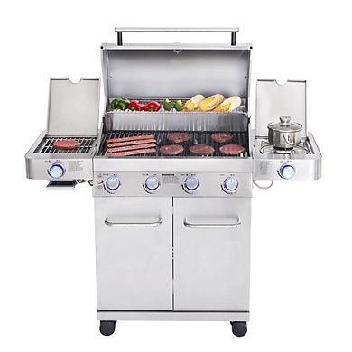 Monument Grills Classic Series 24367 - 4 Burner Stainless Steel Propane Gas Grill