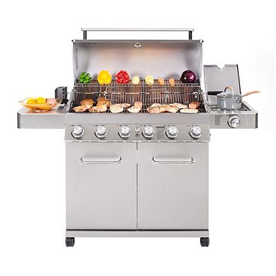 Monument Grills Classic Series 77352 - 6 Burner Stainless Steel Propane Gas Grill