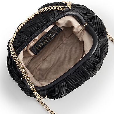 LC Lauren Conrad Molly Ruched Clutch