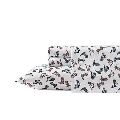 Wrangler Printed Microfiber Sheet Set