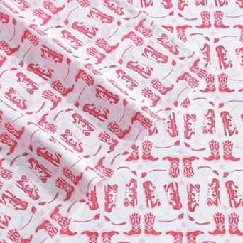 Wrangler Printed Microfiber Sheet Set