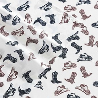 Wrangler Printed Microfiber Sheet Set