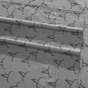 Wrangler Printed Microfiber Sheet Set