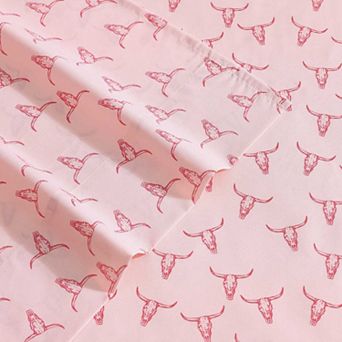 Wrangler Printed Microfiber Sheet Set