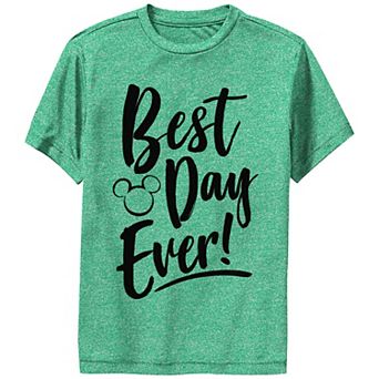 Disney's Mickey Mouse Best Day Ever Performance Boys 8-20 Graphic Tee