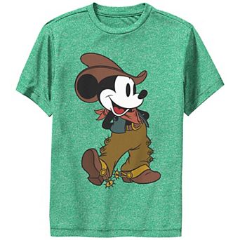 Disney's Mickey Mouse Cowboy Performance Boys 8-20 Graphic Tee