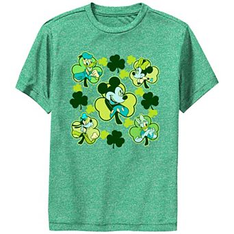 Disney's Mickey Mouse And Clovers Friends Performance Boys 8-20 Graphic Tee