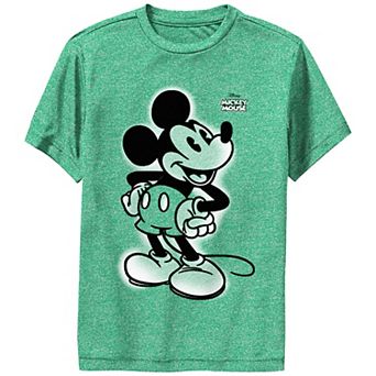 Disney's Mickey Mouse Happy Graffiti Performance Boys 8-20 Graphic Tee