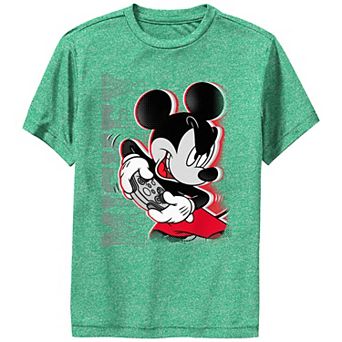 Disney's Mickey Mouse Serious Gamer Performance Boys 8-20 Graphic Tee