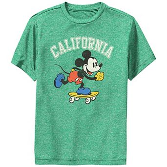 Disney's Mickey Mouse California Skater Performance Boys 8-20 Graphic Tee