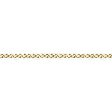 Men's LYNX 14k Gold Over Silver 4.1mm Franco Chain Necklace