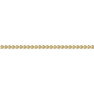 Men's LYNX 14k Gold Over Silver 4.1mm Franco Chain Necklace