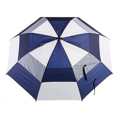 Totes Golf Size Auto Open Vented Stick Umbrella With Sunguard Technology
