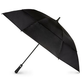 Totes Golf Size Auto Open Vented Stick Umbrella With Sunguard Technology