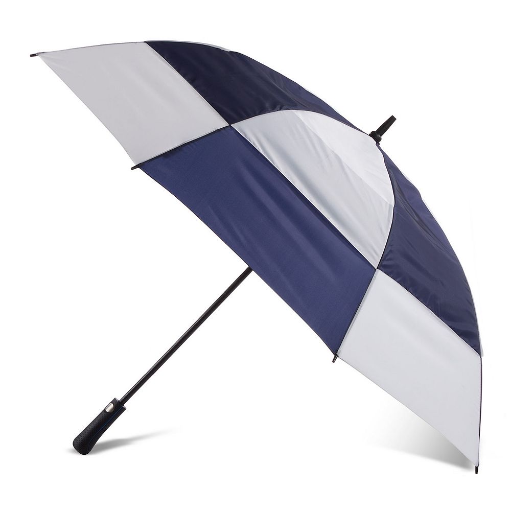 totes Eco Auto - Ombrello in legno aperto con manico J Stick, colore