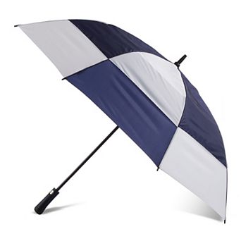 Totes Golf Size Auto Open Vented Stick Umbrella With Sunguard Technology