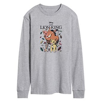 Disney's Lion King Men's Bugs Long Sleeve Graphic Tee