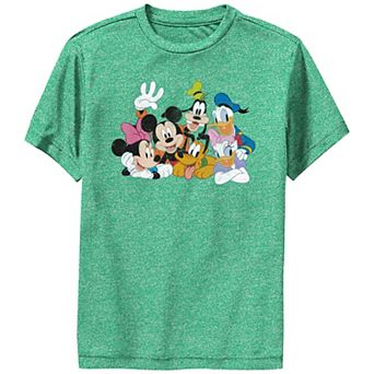 Disney's Mickey Mouse And Friends Distressed Photo Performance Boys 8-20 Graphic Tee