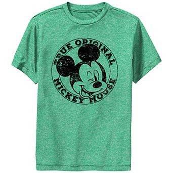 Disney's Mickey Mouse True Original Stamp Performance Boys 8-20 Graphic Tee