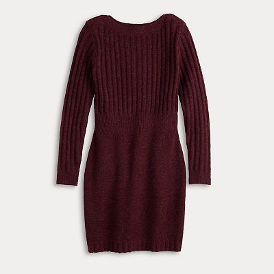 Women's LC Lauren Conrad Boatneck Sweater Mini Dress
