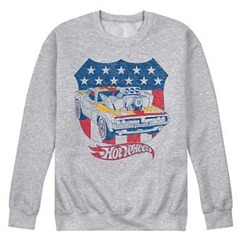 Men's Hot Wheels Americana Crest Fleece Sweatshirt