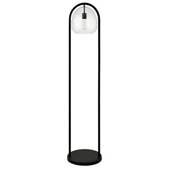 Finley & Sloane Sydney 64" Floor Lamp with Seeded Glass Shade