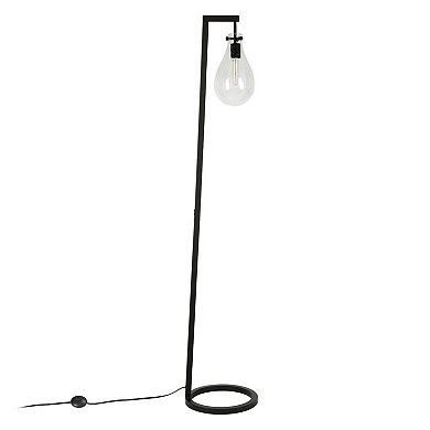 Finley & Sloane Weston 66" Tall Floor Lamp with Glass Shade