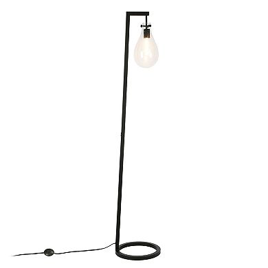 Finley & Sloane Weston 66" Tall Floor Lamp with Glass Shade