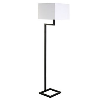Finley & Sloane Xavier 64" Tall Floor Lamp with Fabric Shade