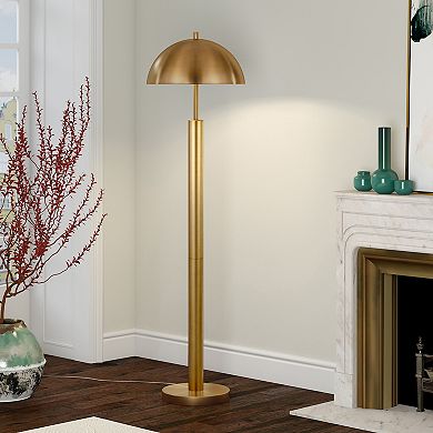 Finley & Sloane York 58" Tall Floor Lamp with Metal Shade