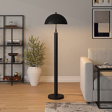 Finley & Sloane York 58" Tall Floor Lamp with Metal Shade