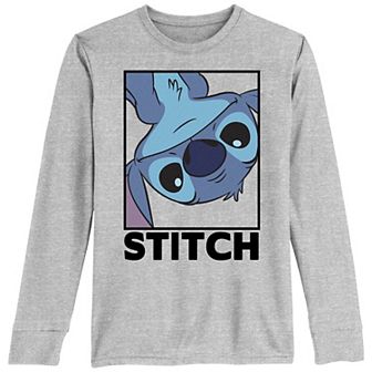 Disney's Lilo & Stitch Upside Down Stitch Portrait Boys 8-20 Graphic Tee