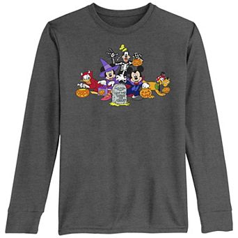 Disney's Mickey Mouse And Friends In Halloween Costumes Boys 8-20 Graphic Tee
