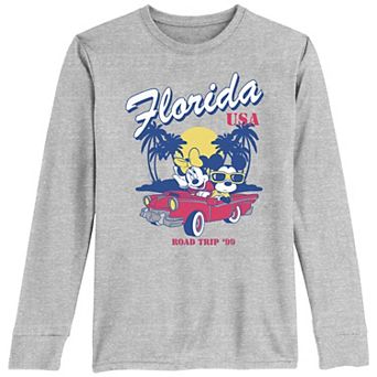 Disney's Mickey Mouse Florida USA Road Trip Boys 8-20 Graphic Tee