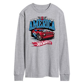 Men's Hot Wheels America 76 Long Sleeve Graphic Tee