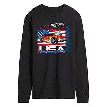 Men's Hot Wheels Americana Long Sleeve Graphic Tee