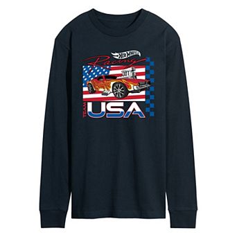 Men's Hot Wheels Americana Long Sleeve Graphic Tee