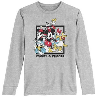Disney's Mickey Mouse And Friends Box Portrait Boys 8-20 Graphic Tee