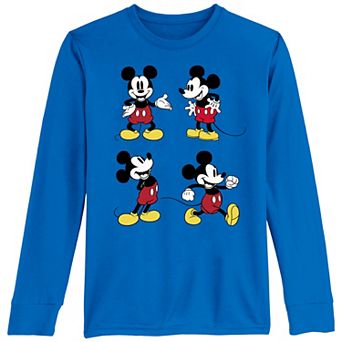 Disney's Mickey Mouse Vintage Multi Portraits Boys 8-20 Graphic Tee