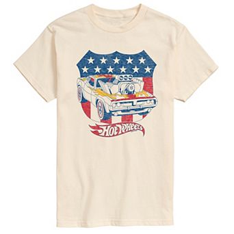 Men's Hot Wheels Americana Crest Graphic Tee